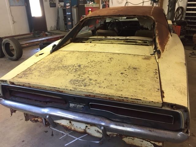 1969 yellow Dodge Charger Coupe