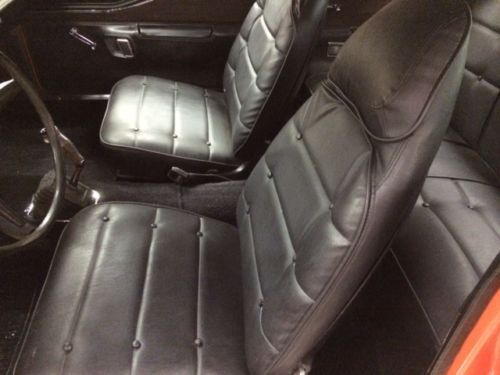 1972 Orange Dodge Charger Coupe