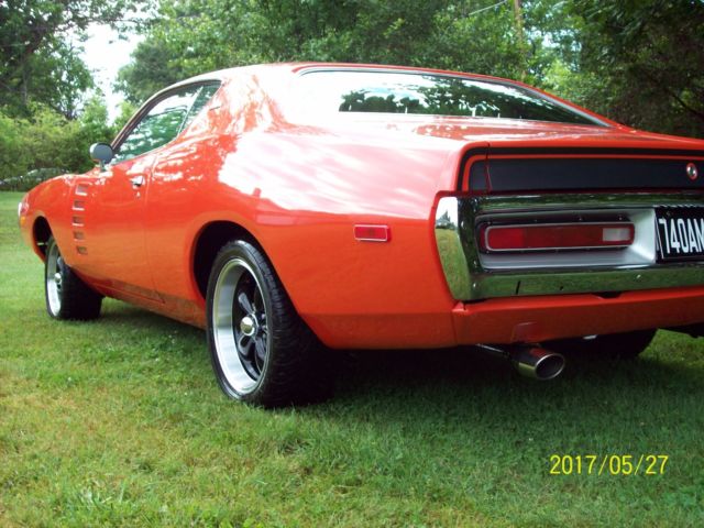 1972 Orange Dodge Charger Coupe