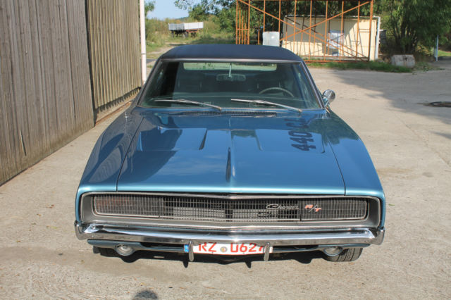 1968 Blue Dodge Charger Coupe