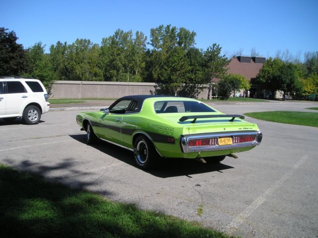 1973 Green Dodge Charger Coupe