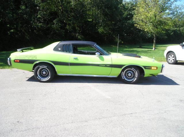 1973 Green Dodge Charger Coupe