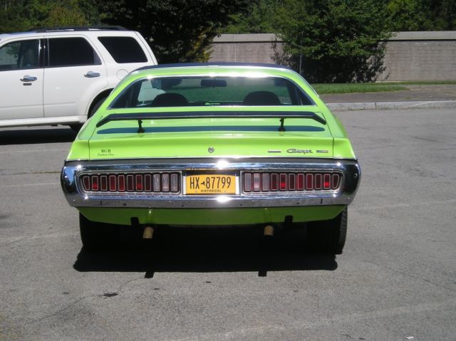 1973 Green Dodge Charger Coupe