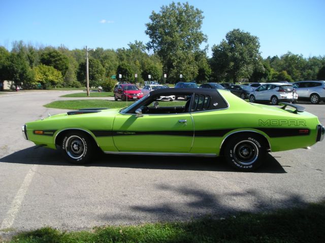 1973 Green Dodge Charger Coupe