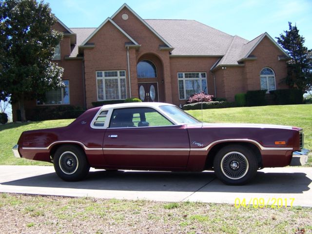 1976 Burgundy Dodge Charger