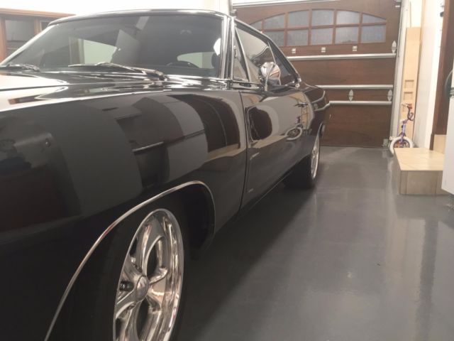 1969 Black Dodge Charger Coupe