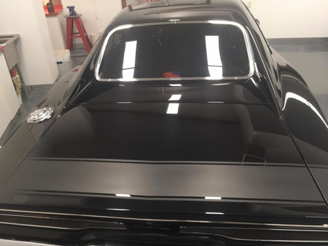 1969 Black Dodge Charger Coupe