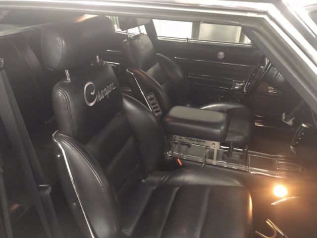 1969 Black Dodge Charger Coupe