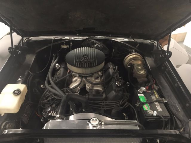 1969 Black Dodge Charger Coupe