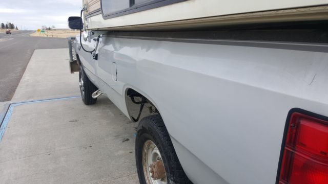 1992 Silver Dodge Other Pickups Standard Cab Pickup
