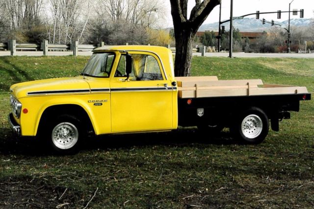 1968 Yellow Dodge Other Pickups Standard Cab Pickup