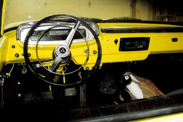 1968 Yellow Dodge Other Pickups Standard Cab Pickup