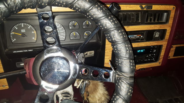 1989 Red Dodge Dakota Convertible