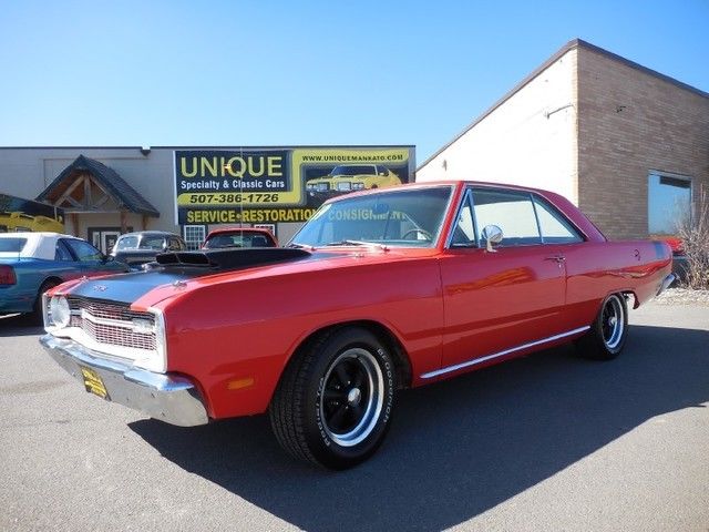 1969 Red Dodge Dart Coupe