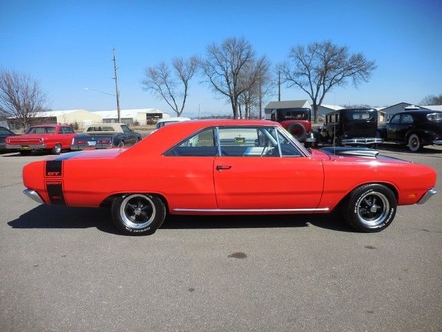 1969 Red Dodge Dart Coupe