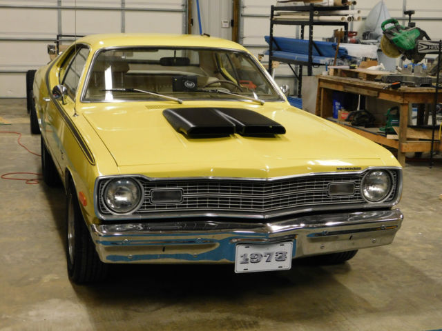 1973 Yellow Dodge Dart