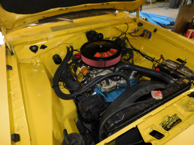 1973 Yellow Dodge Dart