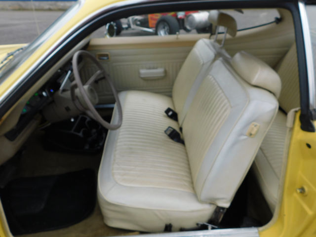 1973 Yellow Dodge Dart