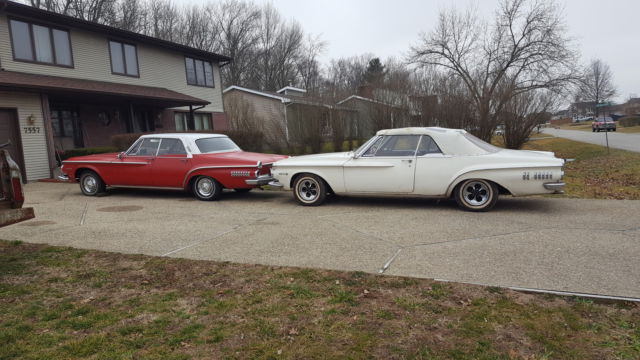1962 White/Red Dodge Dart Convertible/Sedan