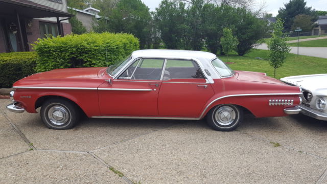 1962 White/Red Dodge Dart Convertible/Sedan