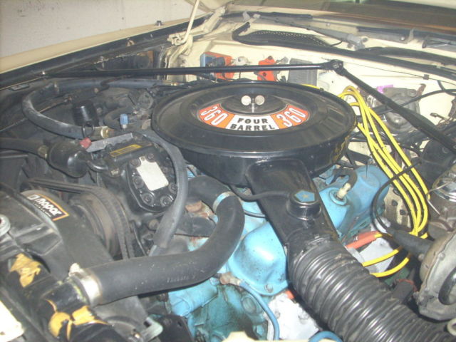 1978 classic cream Dodge Magnum