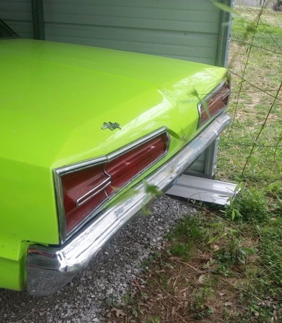 1966 Green Dodge Monaco Coupe