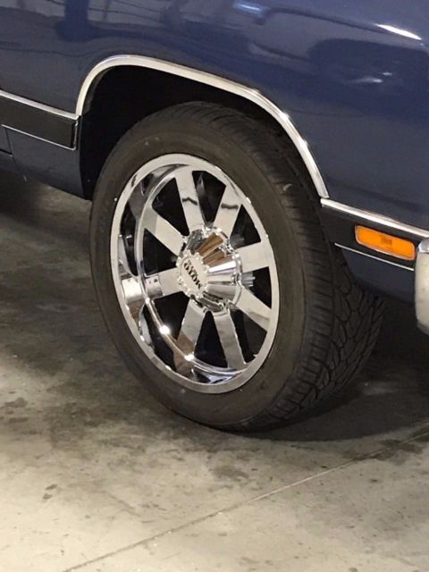 1988 Blue Dodge Ram 1500 Standard Pick Up