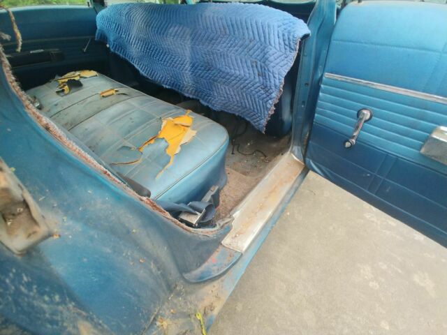 1968 Blue Dodge Polara Wagon