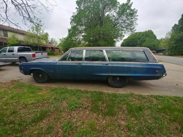1968 Blue Dodge Polara Wagon