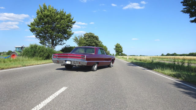1965 ruby red poly Dodge Polara Coupe