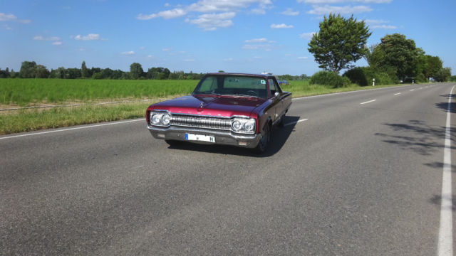 1965 ruby red poly Dodge Polara Coupe
