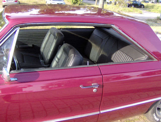 1965 ruby red poly Dodge Polara Coupe