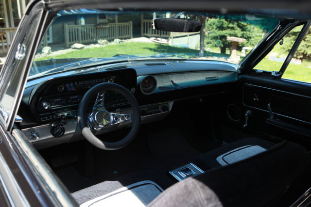 1963 Black poly pearl Dodge Polara sedan