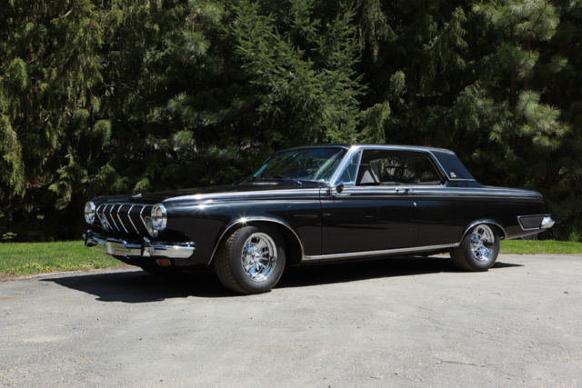 1963 Black poly pearl Dodge Polara sedan