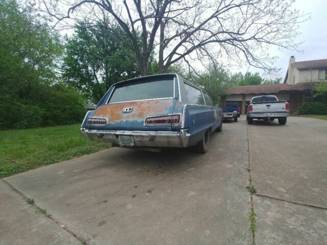 1968 Blue Dodge Polara Wagon