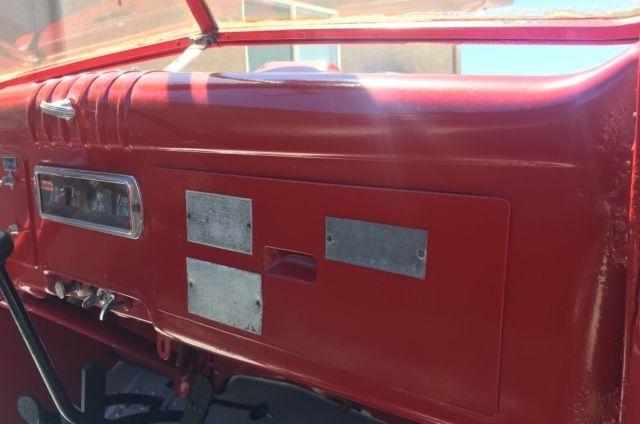 1951 Red Dodge Power Wagon Convertible