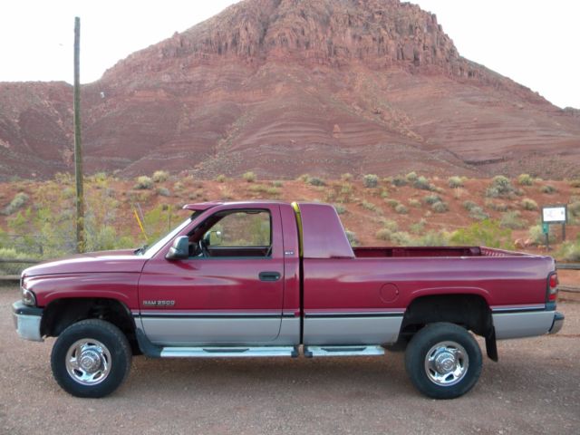1994 Burgundy Dodge Other Pickups Standard Cab Pickup