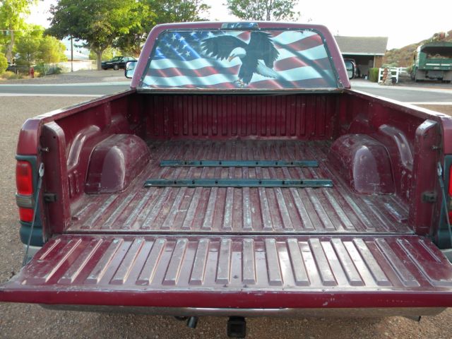 1994 Burgundy Dodge Other Pickups Standard Cab Pickup