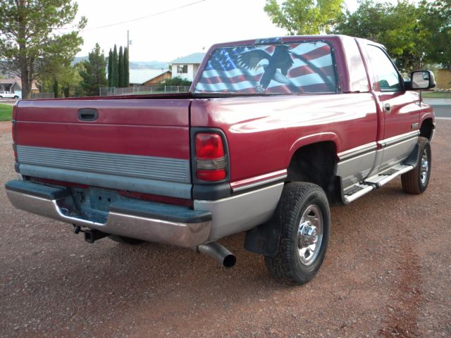 1994 Burgundy Dodge Other Pickups Standard Cab Pickup