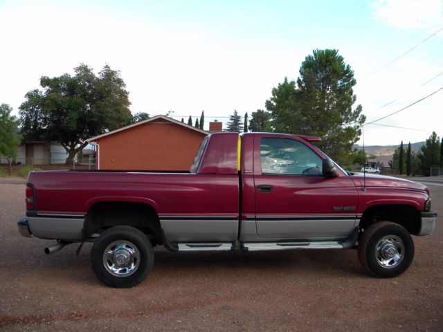 1994 Burgundy Dodge Other Pickups Standard Cab Pickup
