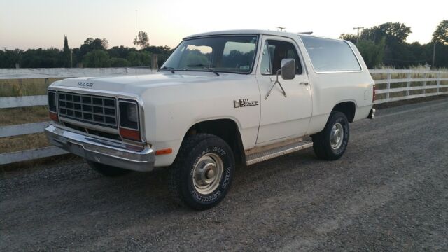 1985 Dodge Ramcharger