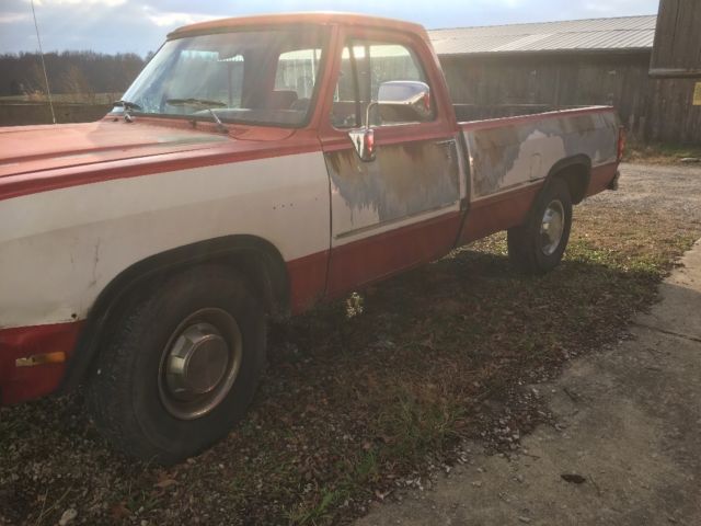 1991 Dodge Other Pickups Standard Cab Pickup