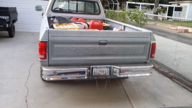1989 Gray Dodge Other Pickups Standard Cab Pickup