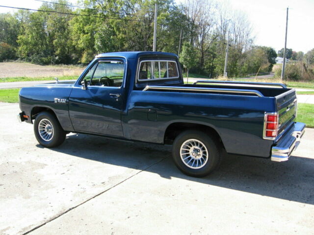 1982 Blue Dodge D150 Standard Cab Pickup