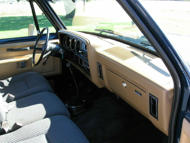 1982 Blue Dodge D150 Standard Cab Pickup
