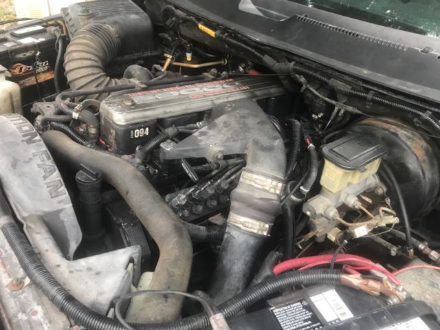 1994 Blue Dodge Ram 2500 Standard Cab Pickup