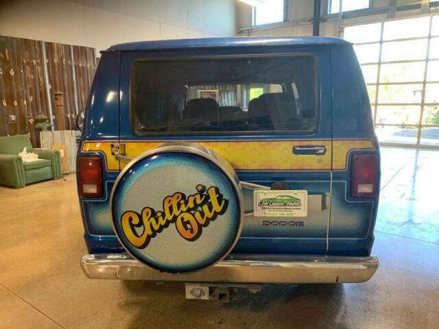 1978 Blue Dodge Ram Van Passenger Van