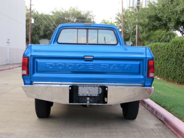 1991 Blue Dodge Ram 2500 Pickup Truck