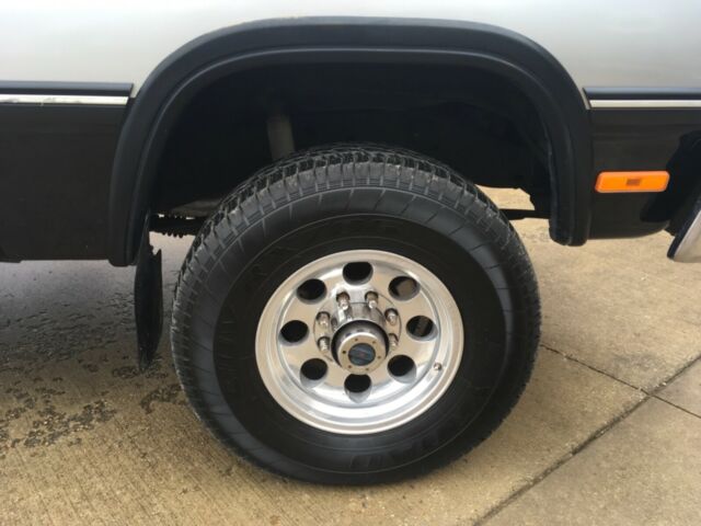 1991 Black Dodge Ram 2500 Pickup Truck