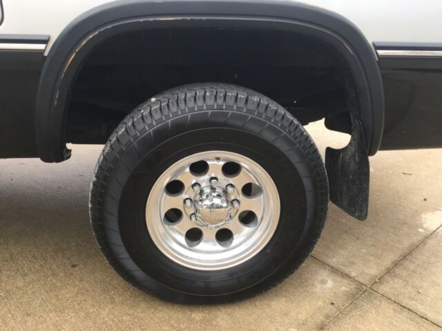 1991 Black Dodge Ram 2500 Pickup Truck